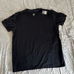 Beverly Hills Polo Club Black V-Neck T-Shirt NWT